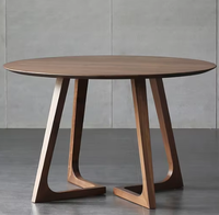 Meubles de restaurant de luxe modernes Nouveau design Ensemble table à manger en bois Chaises de style occidental pour le salon Hôtel Chambre à coucher-sur