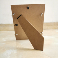 Papan Penyangga Bingkai Foto MDF Kelas E1 Buatan Pabrik, Dapat Disesuaikan, Panel Belakang Bingkai Gambar, Ukuran 4X6"-8X10"