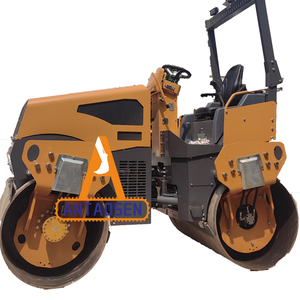 Rouleau compresseur vibrant haute performance de 4 tonnes avec des caractéristiques hydrauliques mini machine à rouleau compresseur vibrant petit compacteur - Product Image 6