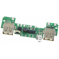 USB 5V 2A LED Indicateur Power Bank Chargeur Module Nouvelle Version Lithium Li-ion 18650 Batterie Charge Board Mobile ICs