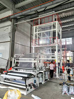 SJ70-1500H automatique à grande vitesse tête de matrice rotative HDPE LDPE PLA PBAT rouleau sac film machine de soufflage machine