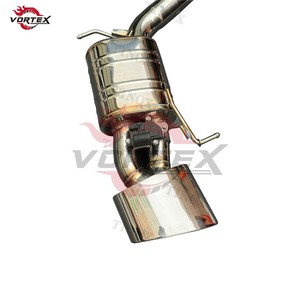 Système d'échappement Valvetronic haute performance en acier inoxydable Vortex, finition polie miroir, épaisseur 1,5 mm pour AUDI RS6 RS7 C8 - Product Image 5