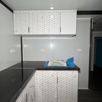 Prix Abordables Maison Conteneur Démontable Pliable Préfabriquée de 20 pieds et 40 pieds, 2 Chambres, pour Hôtel