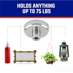 Imanes de Neodimio de Alta Calidad con Rosca Hembra <span class=keywords><strong>para</strong></span> Hogar, Oficina y Garaje - Product Image 4