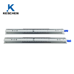 53mm 250lbs Full Extension Lock-In And Lock-Out Heavy Duty <strong>Slide</strong> Rail Full Extension <strong>Drawer</strong> <strong>Slide</strong> Ball Bearing <strong>Drawer</strong> <strong>Slide</strong> - Product Image 2