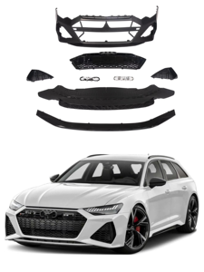 Paraurti anteriore per auto PP Auto Body System, tipo RS6, per <span class=keywords><strong>A6</strong></span> Facelift 2016-2018, kit carrozzeria. - Product Image 4