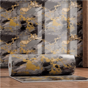 Waterproof Wall Sticker Roll Peel And Stick Marble Wallpaper For Bedroom Walls - Product Image 6