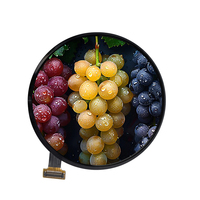 Écran rond AMOLED 1.5 pouces 1.75 pouces OLED QSPI/MIPI 466*466 écran tactile à affichage circulaire