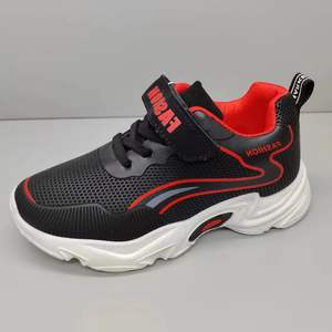 Calzado Deportivo Infantil 2023 para Niños y Niñas, <span class=keywords><strong>Zapatillas</strong></span> Casuales para Correr con Cierre de Velcro, Entresuela Elástica de PVC y Forro de Felpa - Product Image 2