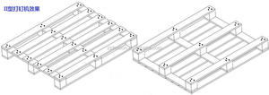 เครื่องทำพาเลทไม้กึ่งอัตโนมัติ,เครื่องทำพาเลทสำหรับพาเลทไม้ - Product Image 5