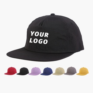 Wholesale <b>Snapback</b> Hat Custom Embroidered Flat Bill Baseball <b>Cap</b> Plain Adjustable Streetwear Sports Hat for Team Merchandise - Product Image 2