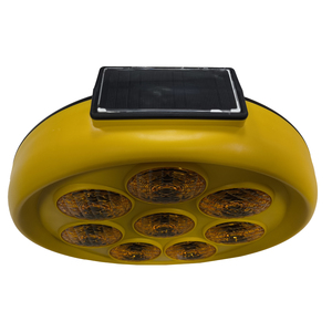 Năng lượng mặt trời Powered LED Hướng Dương loại cảnh báo ánh sáng bền PC chất liệu - Product Image 4