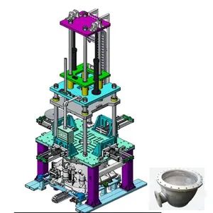 Asia Aluminum Die Cast LED Housings Vacuum Pressure Casting Machine