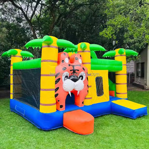 Tiger <span class=keywords><strong>Multiplay</strong></span> Jumpers, Combo Toboggan <span class=keywords><strong>Gonflable</strong></span> Jungle, <span class=keywords><strong>Château</strong></span> <span class=keywords><strong>Gonflable</strong></span> pour Enfants, Hupfburg - Product Image 4