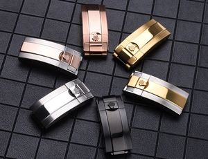 Cinturino per Orologio in Gomma Siliconica Impermeabile e Antipolvere da 20 mm per Rolex Submariner GMT Daytona con Estremità Piatta Rlx Jubilee Gmt - Product Image 5