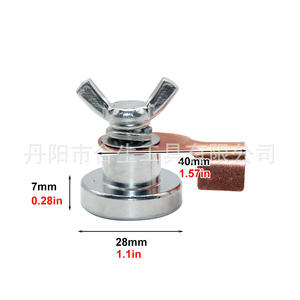 Abrazadera Magnética para Soldadura Mr Drill, 33 mm, 1.3 Pulgadas, Doble Palanca, Acero Galvanizado en Caliente, para Máquina de Soldadura Eléctrica - Product Image 2