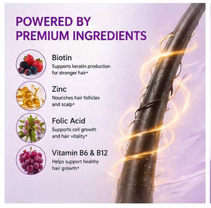 Complément <span class=keywords><strong>alimentaire</strong></span> liquide multivitaminé Gold Coast pour la croissance des <span class=keywords><strong>cheveux</strong></span> des femmes avec formule de croissance des <span class=keywords><strong>cheveux</strong></span> - Product Image 4