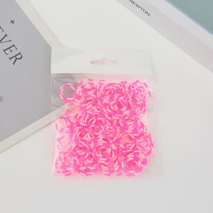 वाणलिन रचनात्मक डिजाइन मल्टीकोलर पैकिंग लड़कियों के लिए रबर बैंड ऑप्प हेयर बैंड का पुनः प्रयोज्य Tpr रबर बैंड - Product Image 4