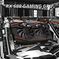 Carte graphique de jeu pour ordinateur de bureau RX 580 8 Go DDR5 MXM avec refroidissement par ventilateur - Bon prix