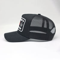Cappellino da Baseball Chrome Hearts Nero in Rete Unisex Traspirante Protezione Solare Sport all'Aperto Personalizzabile Ricamo Cotone Uomo Donna