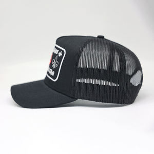 Casquette de baseball Chrome Hearts noire en maille unisexe, respirante, protection solaire, pour sport en extérieur, broderie personnalisée, coton, pour hommes et femmes - Product Image 3