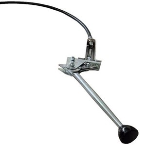Conjunto de palanca de control y eje flexible de acero inoxidable para vehículos de ingeniería - Product Image 1