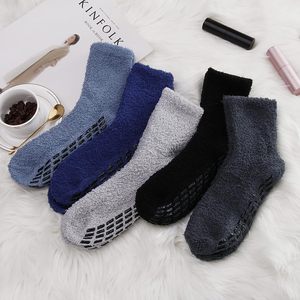 <span class=keywords><strong>Chaussettes</strong></span> d'hôpital <span class=keywords><strong>antidérapantes</strong></span> avec picots, douces, chaudes et confortables, en microfibre pelucheuse, pour la maison et le sommeil, en micro polaire de polyester premium - Product Image 6