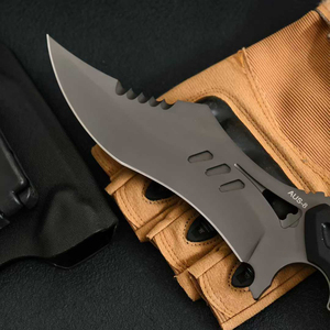 มีดพับยุทธวิธี G10 ใบมีดตรงสแตนเลสคุณภาพสูง หนาพิเศษ รับประกัน 1 ปี - Product Image 3