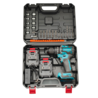 Perceuse-visseuse à percussion sans fil 20V avec mandrin métallique 13mm et moteur sans balais au lithium, ensemble neuf, support OEM, vente en gros