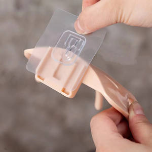 Oferta caliente: Jabonera de baño con gancho, bandeja de almacenamiento, soporte, estante de pared para accesorios - Product Image 5