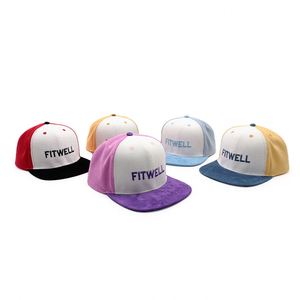 Casquettes de sport personnalisées pour hommes avec logo brodé, chapeau en velours côtelé, snapback - Product Image 2