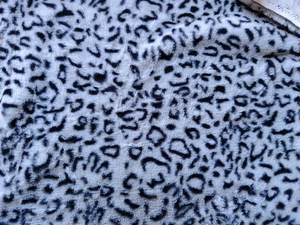 ロングファインメーカー100% ポリエステルヒョウカスタマイズプリントウサギ毛皮ファッションプリントベルベットウサギ毛皮毛皮毛皮生地 - Product Image 4