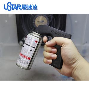 91603 portátil <span class=keywords><strong>Gunda</strong></span> modelo herramienta mango Aerosol gatillo pintura Manual gatillo latas de pulverización pistolas al por mayor Mini herramienta - Product Image 4