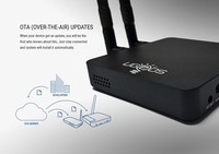 Ugoos AM6B PLUS, Receptor de TV con Procesador de Cuatro Núcleos S922X-J, 4GB/32GB, Wi-Fi de Doble Banda para Android 4K