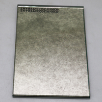 Miroir antique décoratif en verre, sur mesure, fait main, à motifs, rétro, vieilli, sans cadre, mural, luxe, pour hôtel