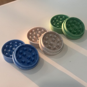 חתיכת מפעל ללא מקל קנבוס מטחנות 55 מ מתכלה 2 שכבות תבלין - Product Image 6