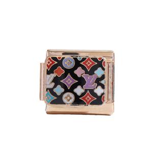 Pulsera de dijes dorada modular, accesorios de joyería DIY, diseño de dibujos animados, regalo unisex, engaste de aleación de zinc - Product Image 2