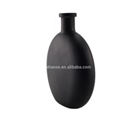 250ml 480ml 8oz 16oz personnalisé noir mat luxe haute qualité bouteille en verre d'huile d'olive extra vierge biologique avec bouchon en liège