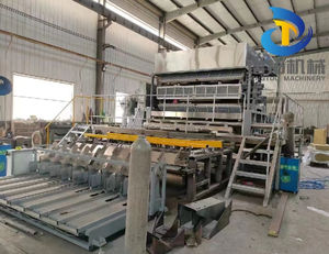 Machines Zengtuo Machine de fabrication de plateaux à œufs à grande sortie Équipement de moulage de pâte à papier en carton Emballage en carton Roulement PLC - Product Image 3