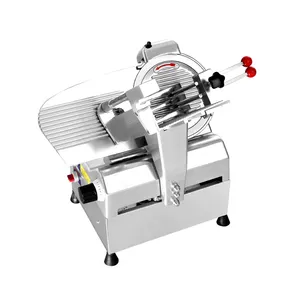 Commercial Fully-Automatic Meat Slicer Stainless Steel Frozen Meat Roll Slicer Cutting Machine