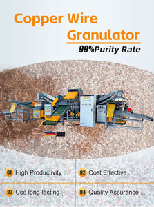 Vaner Scrap Copper Wire Recycling Separator <strong>Machines</strong> Copper Cable Shredder Granulating <strong>Machine</strong> for Copper Granulator <strong>Machine</strong> - Product Image 3