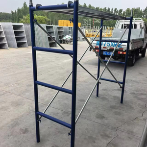 Torre de Andamio Móvil con Estructura en H de Acero Q235B, Juego de Andamios que Cumple con <span class=keywords><strong>la</strong></span> Norma SANS <span class=keywords><strong>para</strong></span> Construcción y Minería en Sudáfrica - Product Image 1