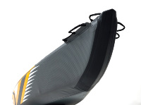Kayak Inflable TOMAHAWK, Bote de PVC con Remo, Bomba, Asiento, Manómetro, Material Drop Stitch para Navegar al Aire Libre