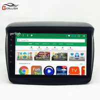 Reproductor de DVD estéreo con Radio para coche Android, navegación GPS integrada, Ayuda de marcha atrás para Mitsubishi Montero Pajero Sport/L200/2006