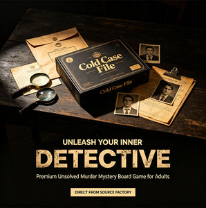 Juegos de detectives de misterio sin resolver, OEM/ODM de fábrica, juego interactivo de crímenes para adultos - Product Image 5