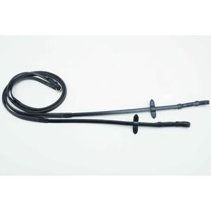 Riendas de agarre de goma duraderas para caballos ecuestres, estribos de cuero de larga duración, brida de circunferencia deportiva occidental, accesorios estables - Product Image 3