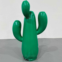 L'air durable gonflable de la publicité a scellé le cactus gonflable géant de modèle de cactus de tube pour la décoration