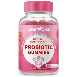 Private label Vaginal Probiotics Gummy for Women Feminine Health Care and a Balanced Vagina Flora Probiotic Gummies