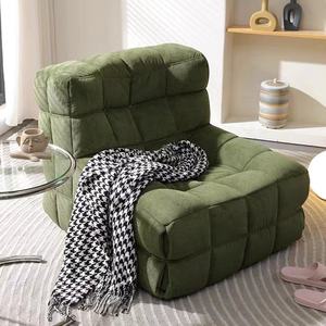 Perabot ruang tamu desain mewah sofa sofa kain corduroy 1 + 2 + 3 sofa paket vakum tempat duduk cinta - Product Image 1