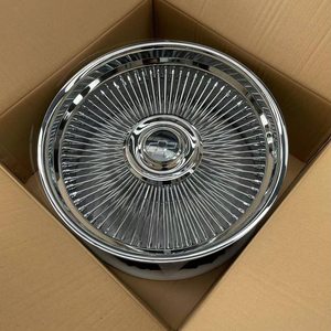 Nuove Ruote in Acciaio Forgiato Cromato da 26 Pollici con <span class=keywords><strong>200</strong></span> Raggi, Differenziate: Anteriori 26x9, Posteriori 26x10 - Product Image 3